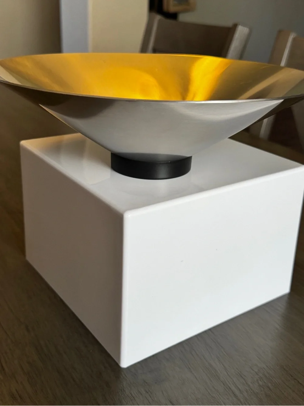 Vintage Royal Copenhagen Jorgen Moller “Complet” 11”‎ Stainless Serving Bowl